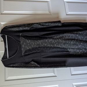 2X Black Michel Studio Dress